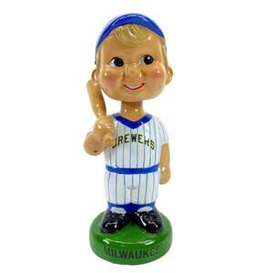 Evolving 2016 Milwaukee Brewers Collector Edition Vintage Bobble